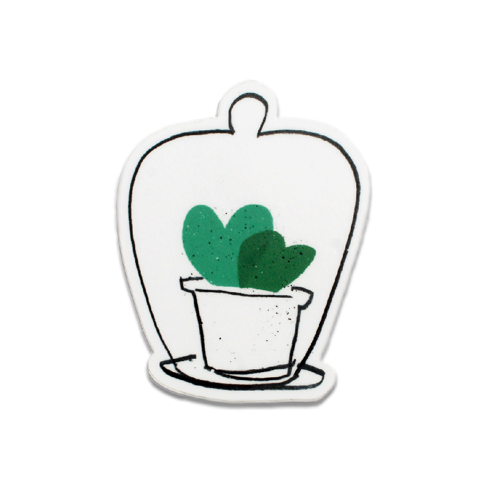 Sweetheart Hoya Cloche Sticker