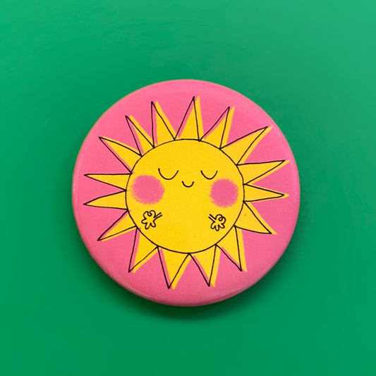 Positive Vibes Sun Magnet